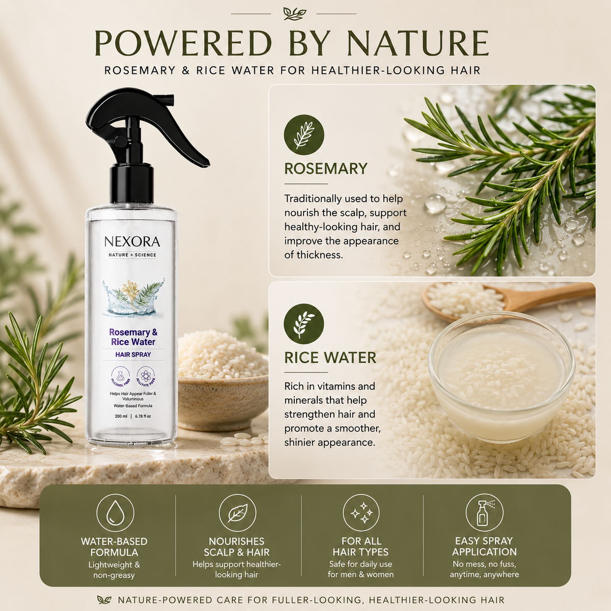 Revitalizing Hair Growth & Thickness Spray